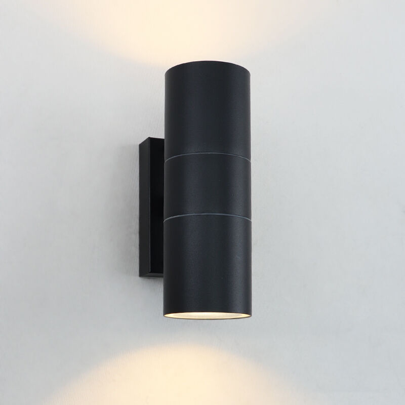 Luminaire extérieur noire moderne, Pedro, IP44