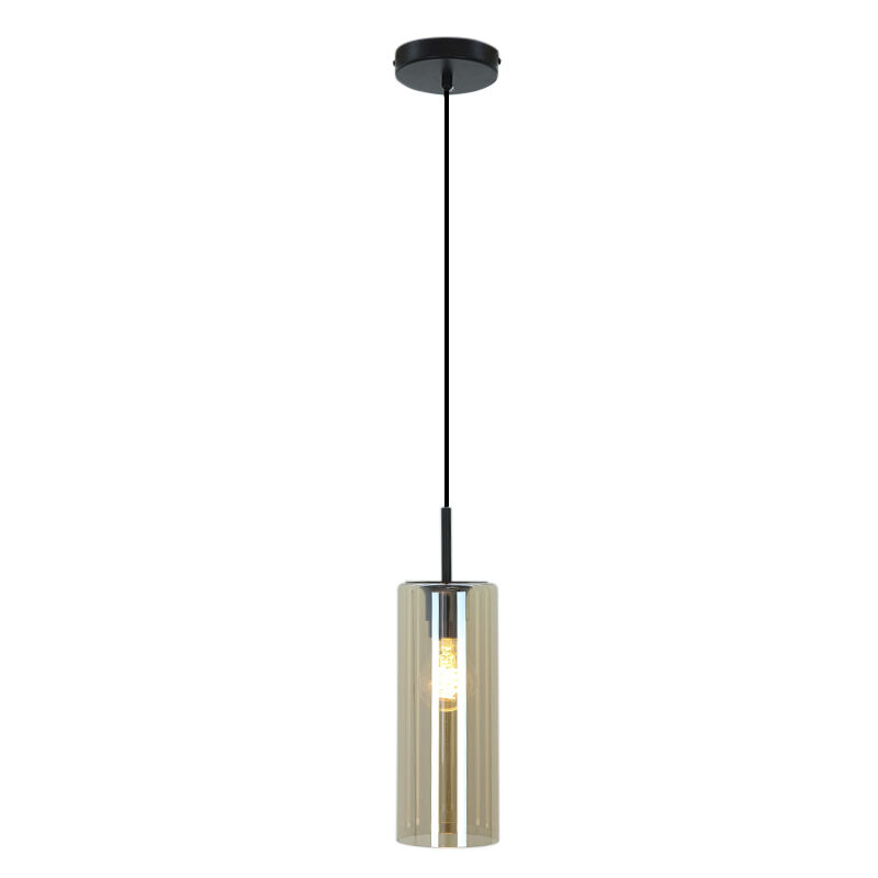Suspension table à manger ambre moderne, Gaya
