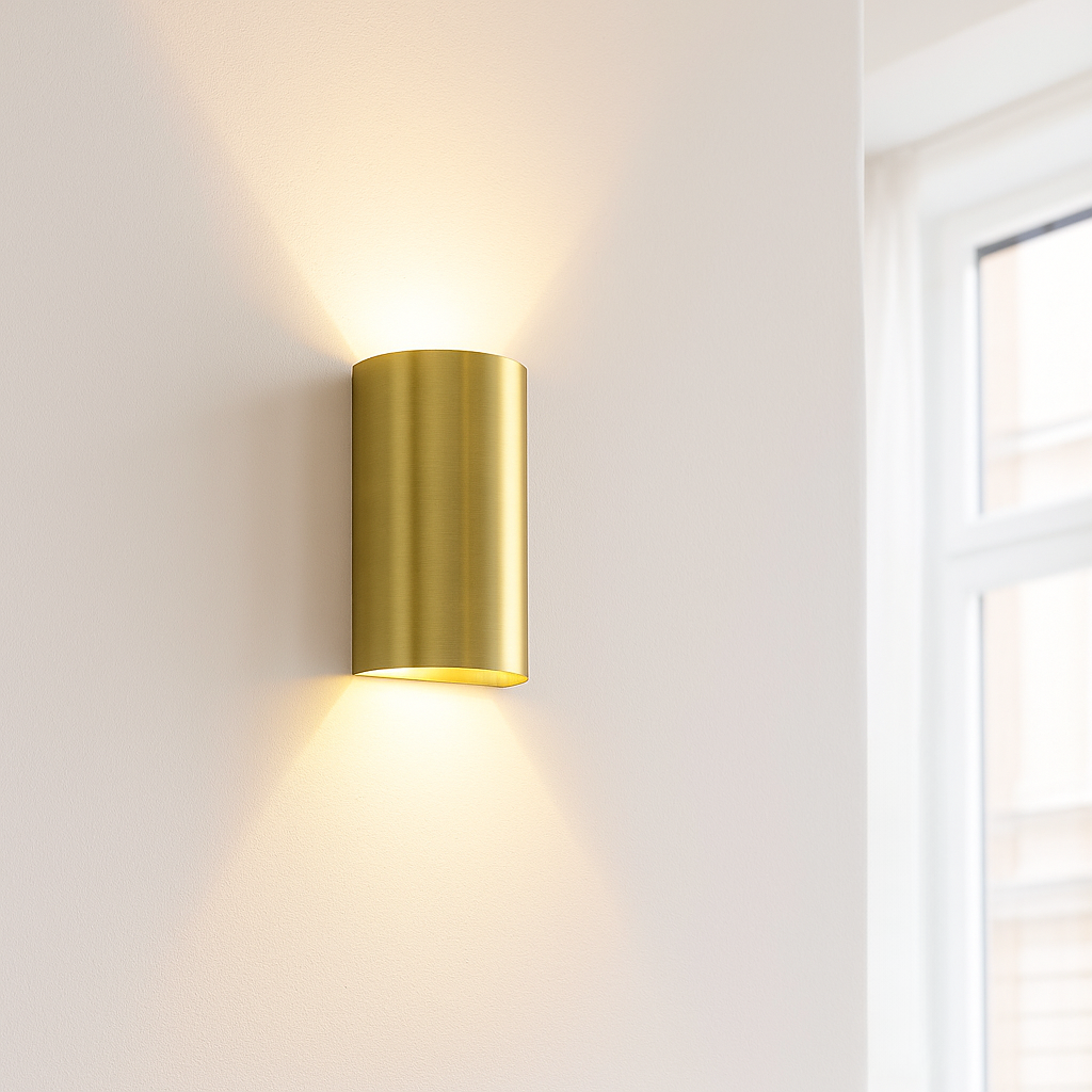 Applique murale laiton moderne, Perry