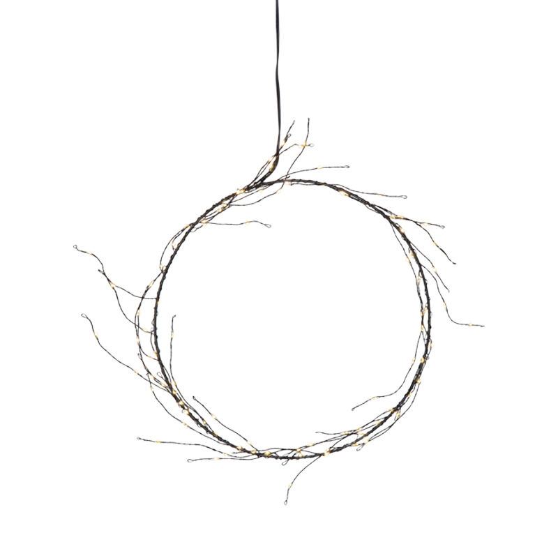 Lumières de Noël à suspendre 24cm, 95 Leds, avec prise
