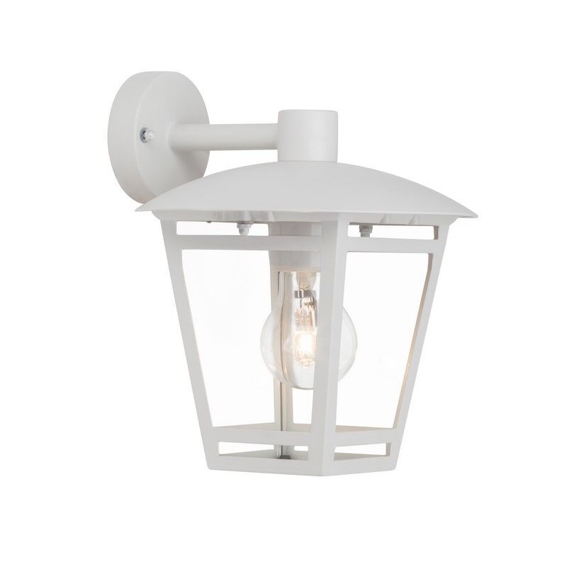 Luminaire extérieur blanc moderne, Jedidjah, IP44