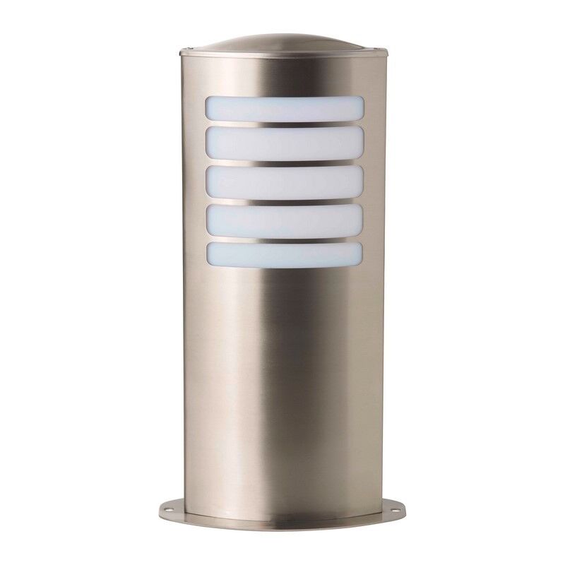 Luminaire extérieur chromé en métal, Alea, IP44