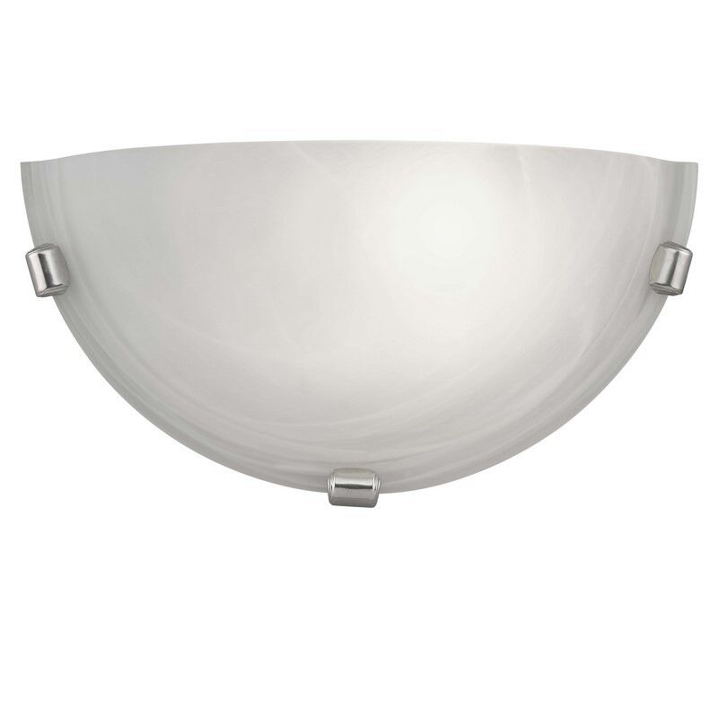 Applique murale blanche en verre, Aliyana