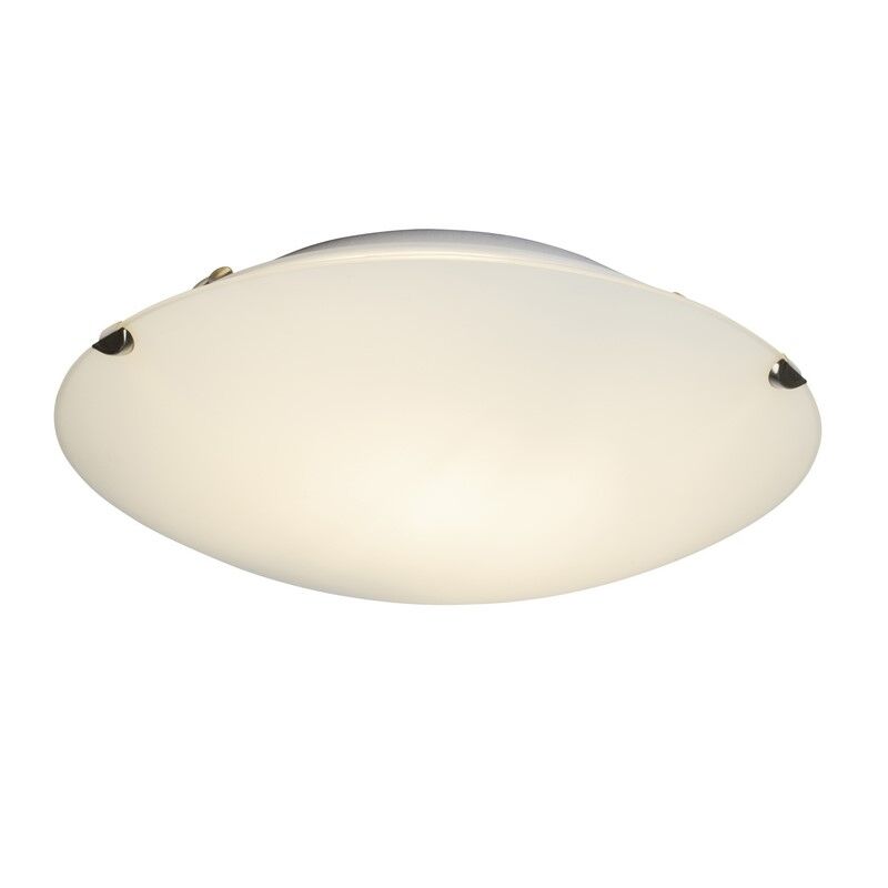 Lampe plafond transparente en verre, Alisson