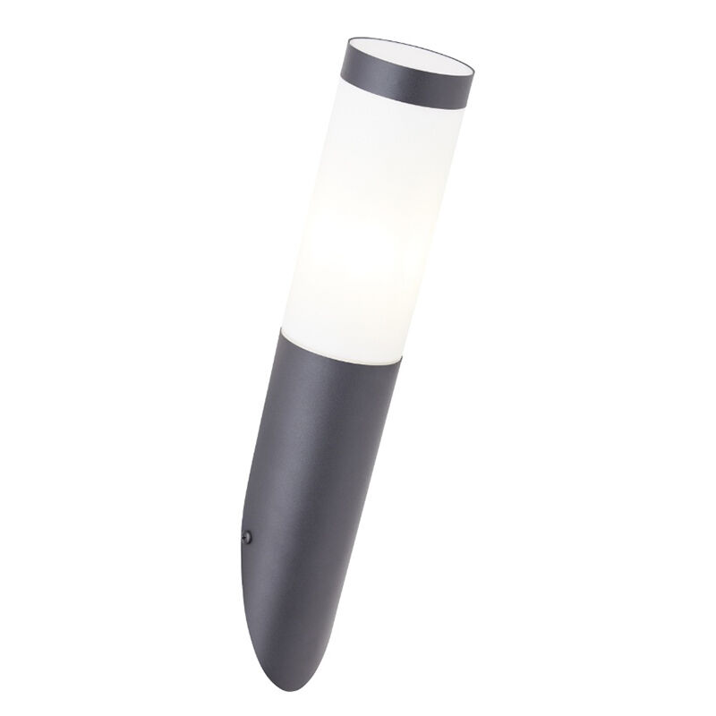 Luminaire extérieur noir en métal, Meis, IP44