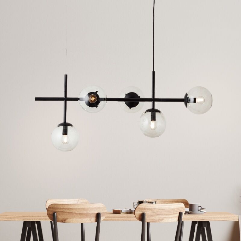 Suspension transparente design, Rhys