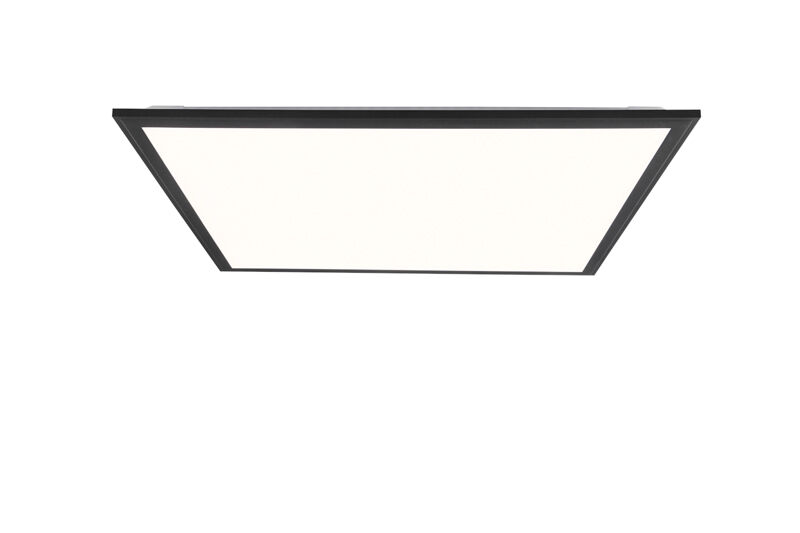 Panneau LED plafonnier noir moderne, Lisa, 25W, couleur réglable LED