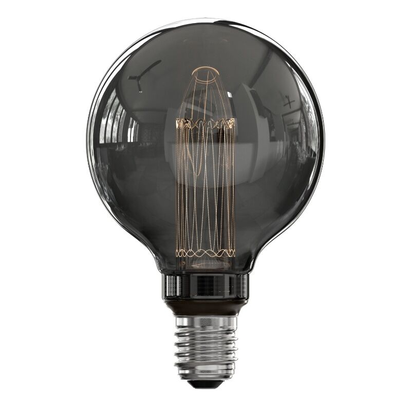 Calex ampoule filament E27 gradable gris, 3,5W, 2000K