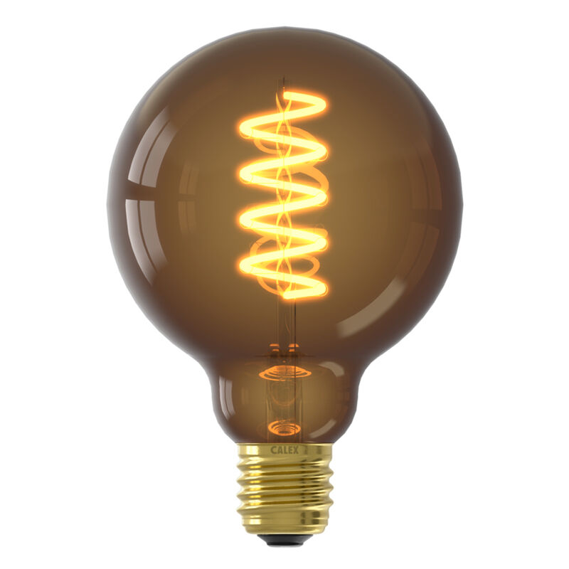 Calex ampoule filament E27 gradable marron, 4W, 1800K