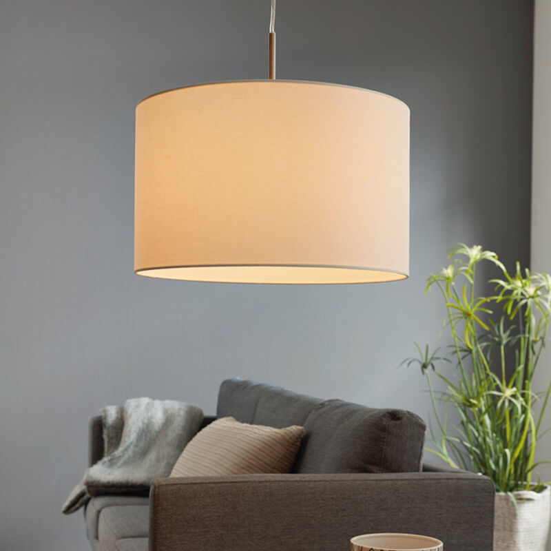 Suspension blanche en tissu, Abano