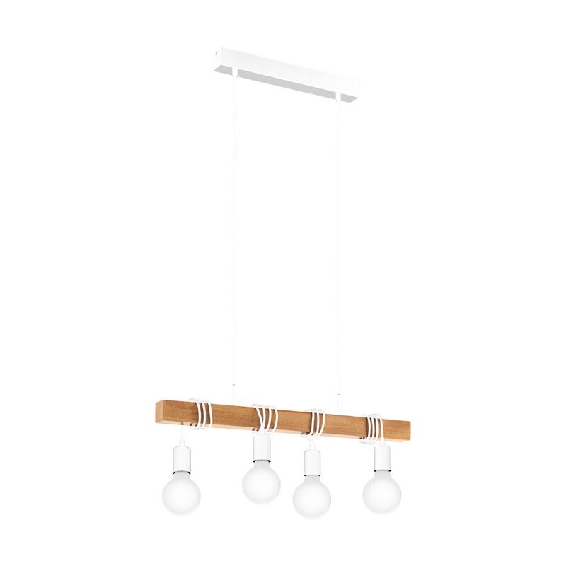 Suspension en bois blanche, Anton