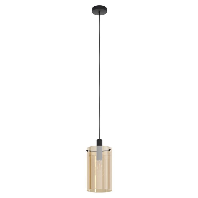 Suspension ambre en verre, Ritesh