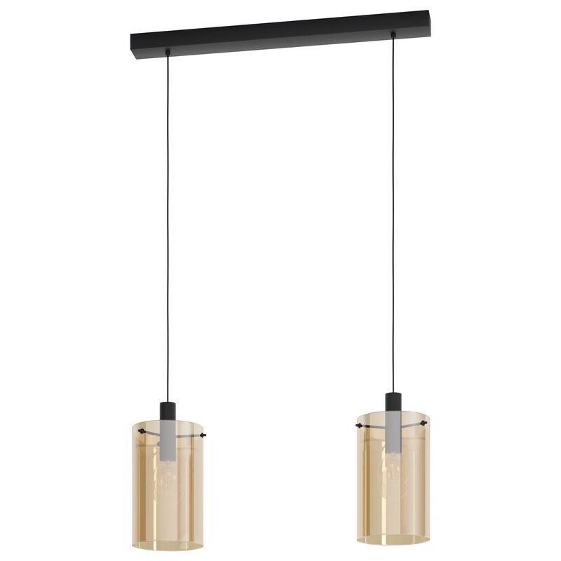 Suspension ambre en verre, Ritesh