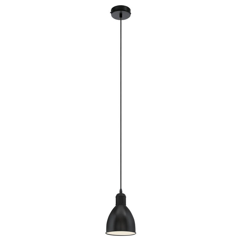 Suspension noire en métal, Lavinio