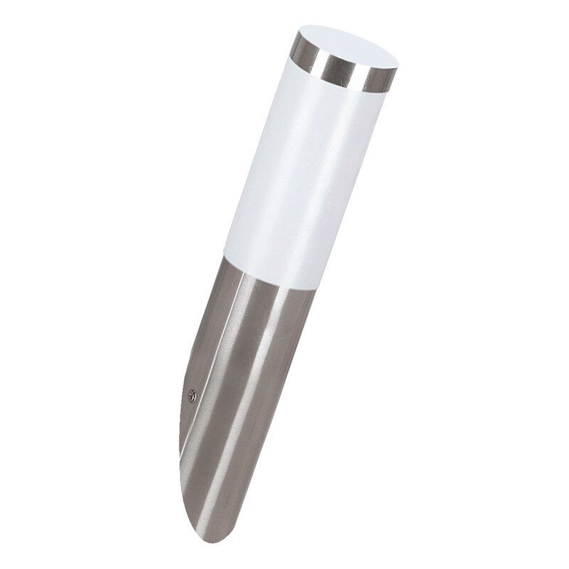 Luminaire extérieur argenté en plastique, Carlein, IP44