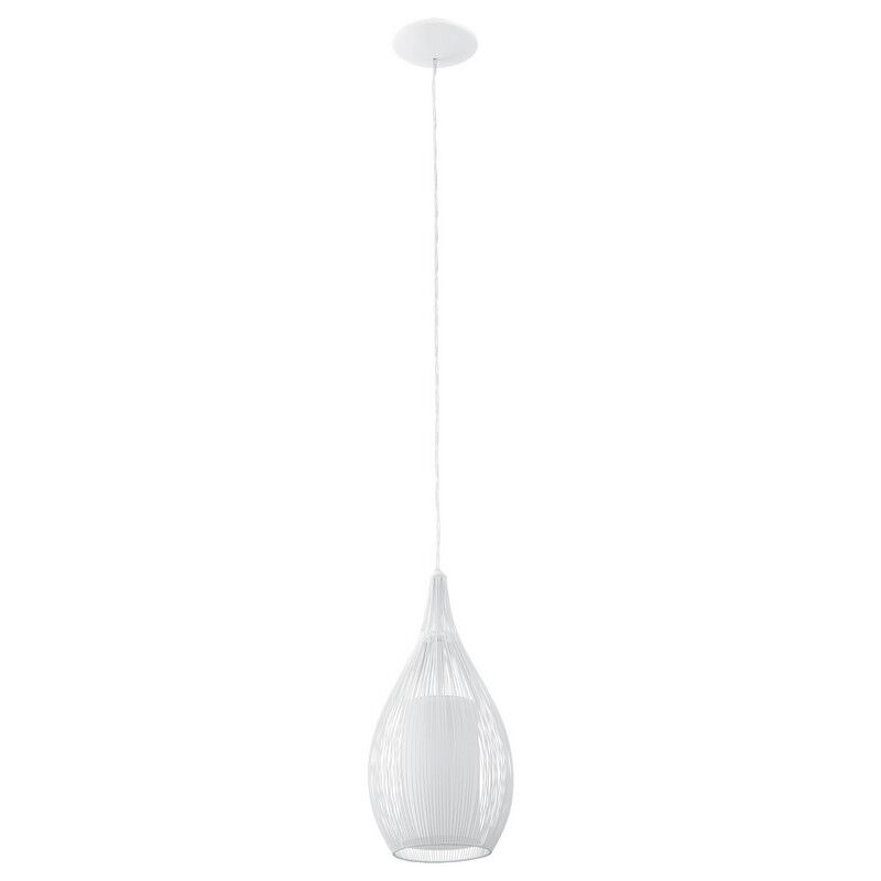 Suspension blanche en verre, Maritima