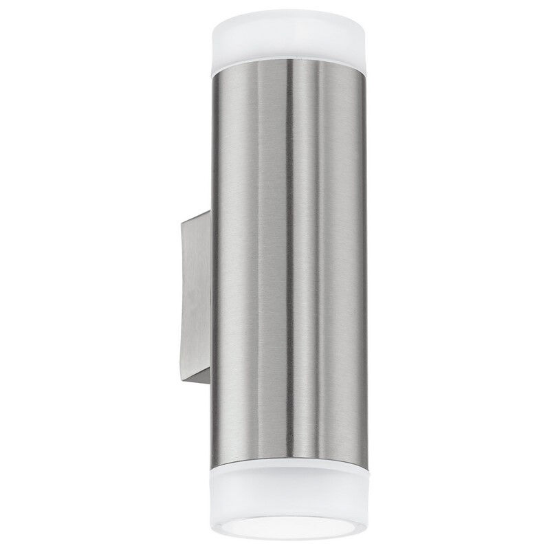 Applique up and down argentée en plastique, Marlies, IP44