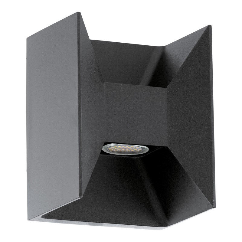 Luminaire extérieur anthracite en aluminium, Jeslynn, 3W, 3000K LED, IP44