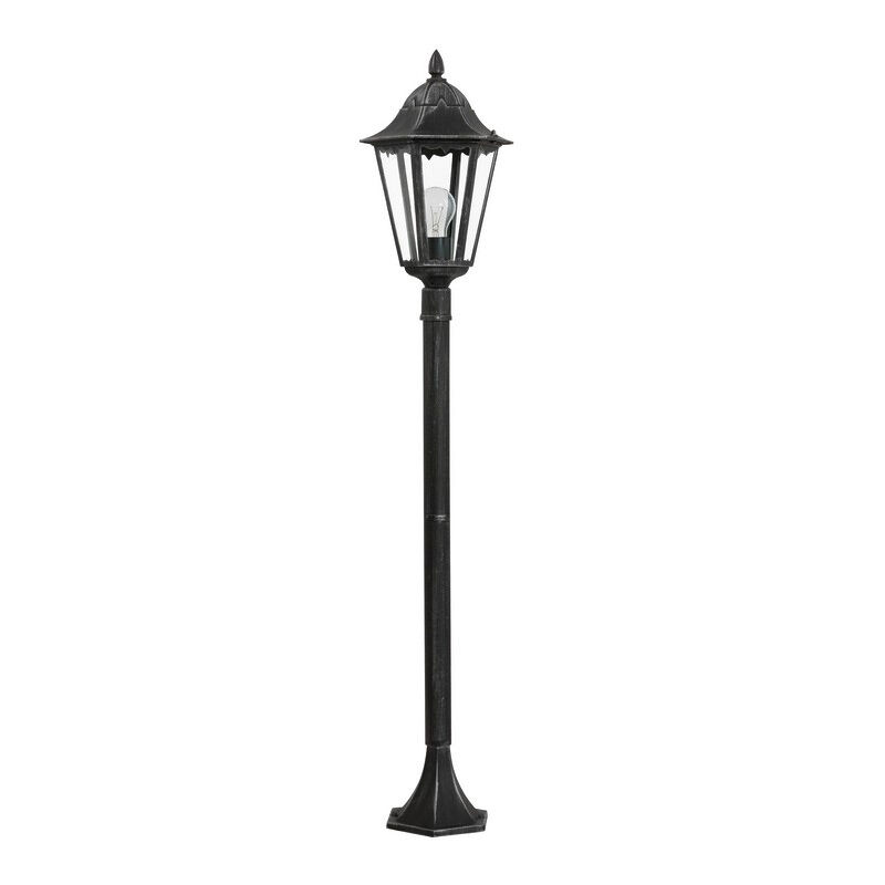 Luminaire extérieur noir en aluminium, Leanna, IP44
