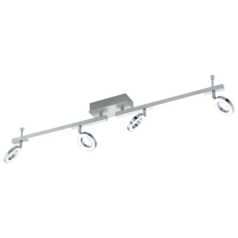 Spot plafond chromé en aluminium, Madelinde, 3W, 3000K LED