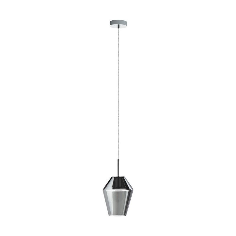 Suspension grise en verre, Carl