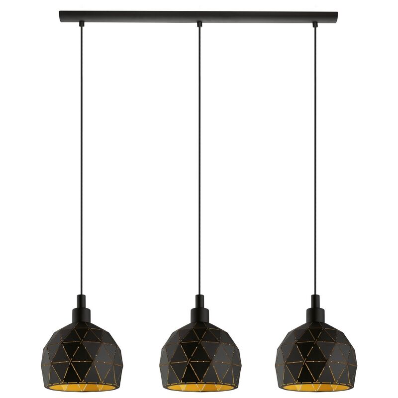 Suspension noire en acier, Silva