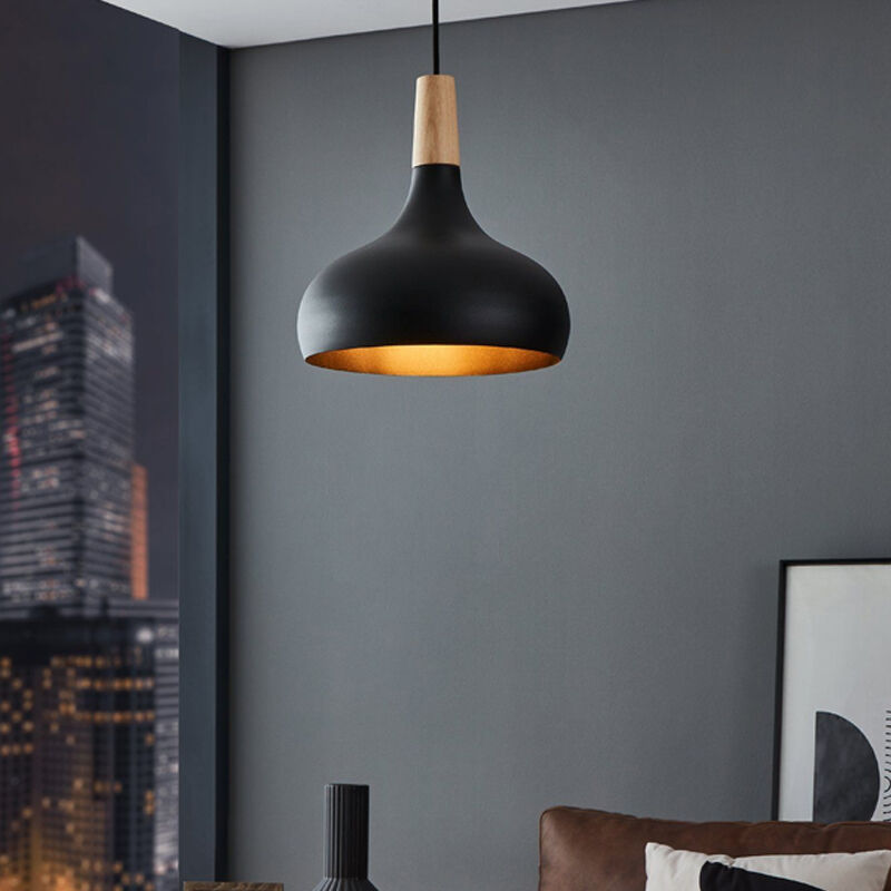 Suspension noire en aluminium, Tjebbe