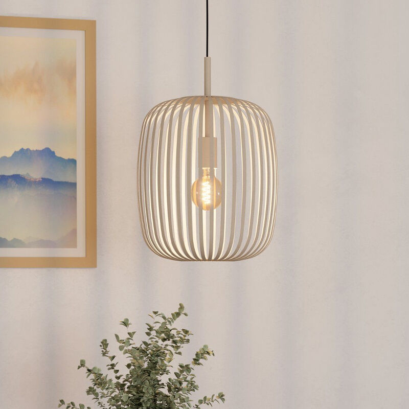 Suspension beige en aluminium, Pietro