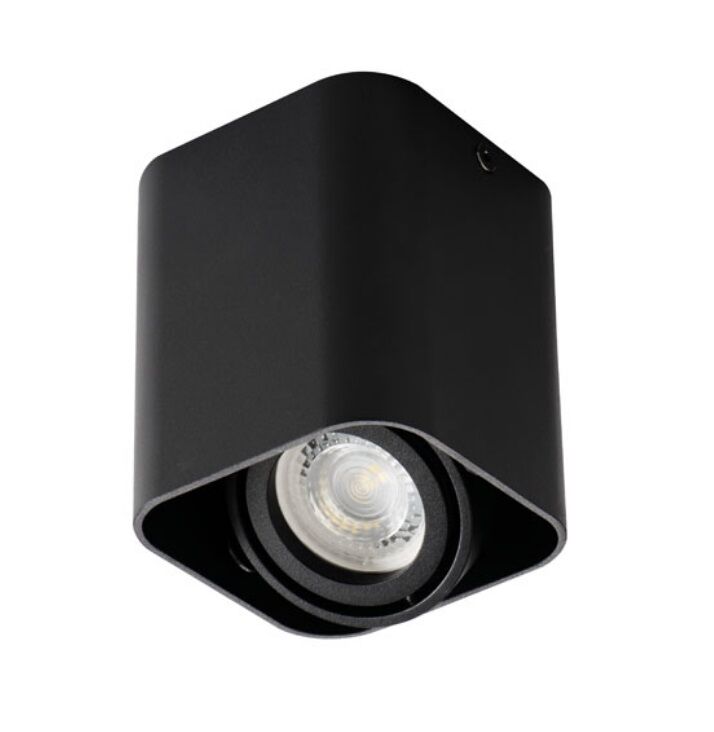 Spot en saillie noir moderne, Bera