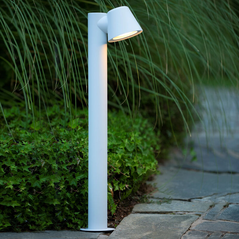 Luminaire extérieur moderne blanc, Dingo, IP44