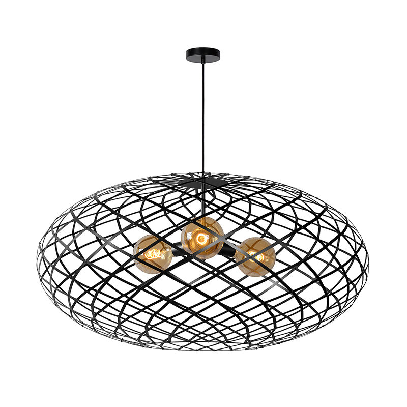 Suspension moderne noire, Wolfram