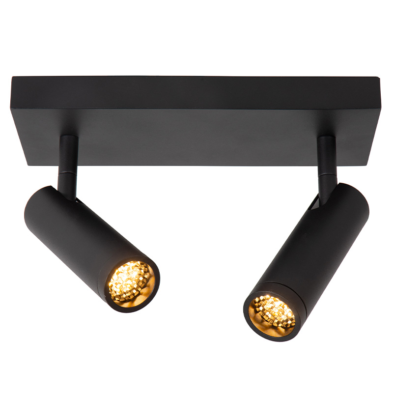 Spot plafond moderne noir, Grado