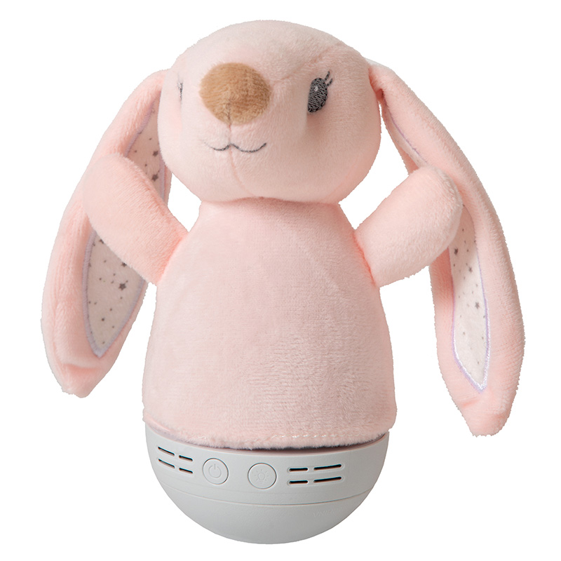 Lampe de table pour enfants moderne rose, Dolly, 3W, RGB LED, avec interrupteur