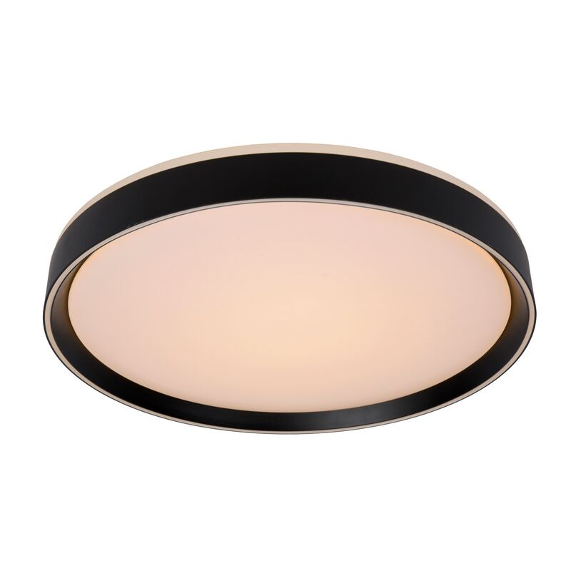 Lampe plafond moderne noire, Nuria, 36W, 2700K LED