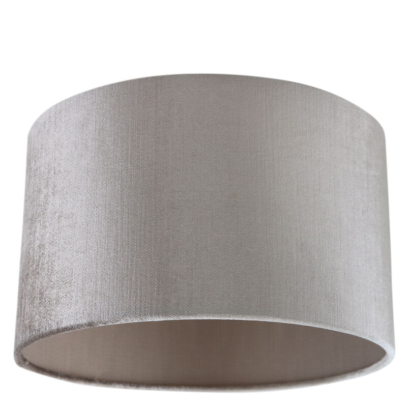 30 cm abat-jour en velours gris, Rody