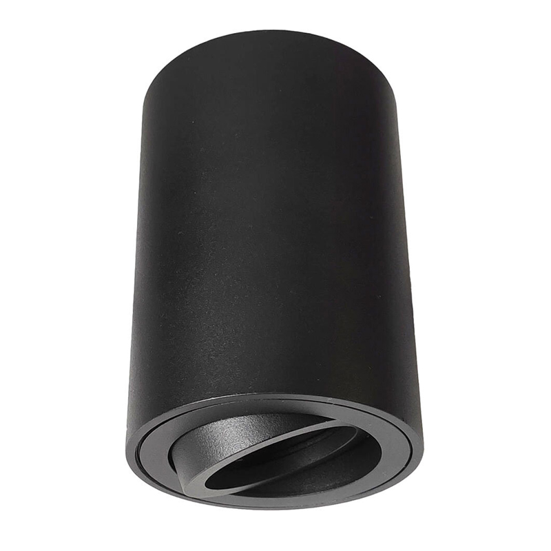 Spot en saillie noir moderne, Onno