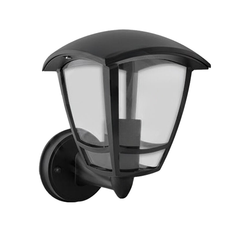 Luminaire extérieur classique noir, Sven, IP44