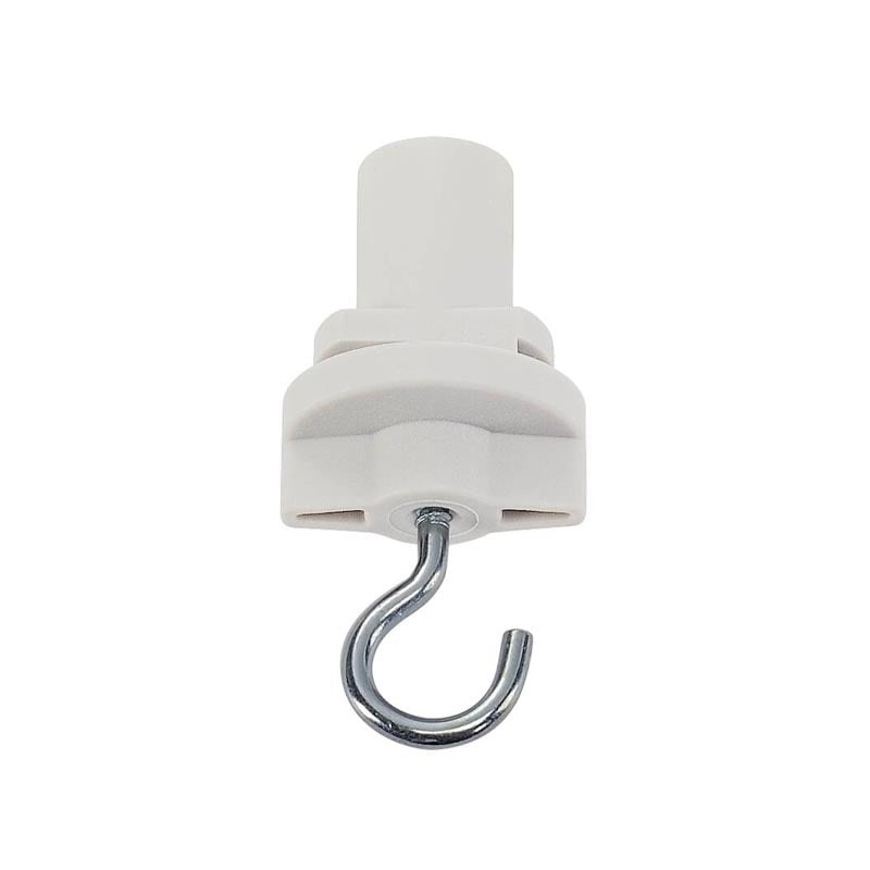Adaptateur triphasé avec crochet, blanc, Pro