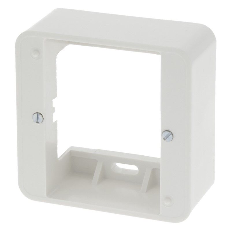 Cadre en saillie Peha Standard encastré, 1 gang blanc polaire