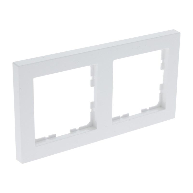 Cadre de protection Q-Link S-Line 2 groupes, blanc polaire