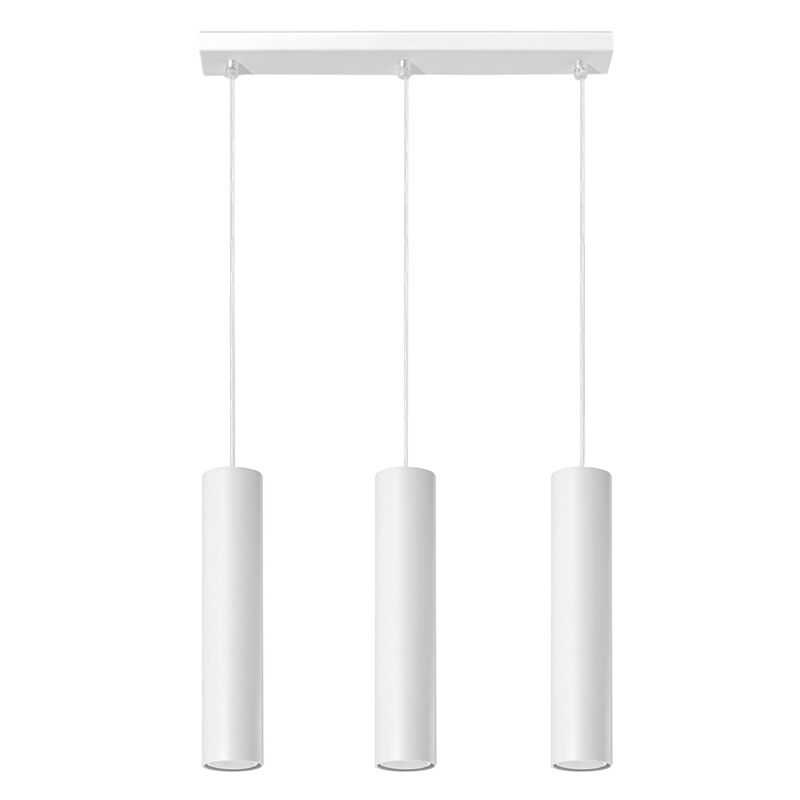 Suspension en aluminium blanche, Harley