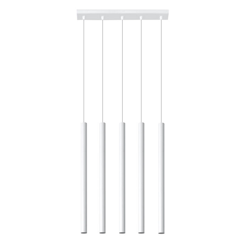 Suspension en aluminium blanche, Hillary