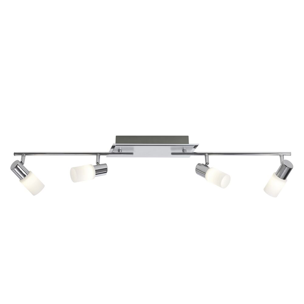 Spot plafond en verre gris, Morely, 4,3W, 3000K LED