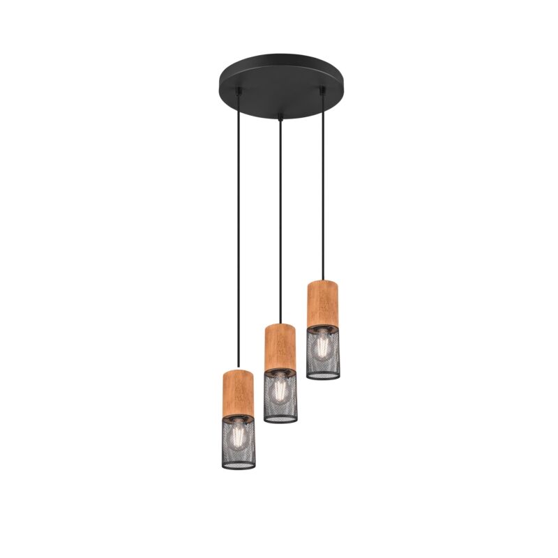 Suspension table à manger vintage noire, Jessica
