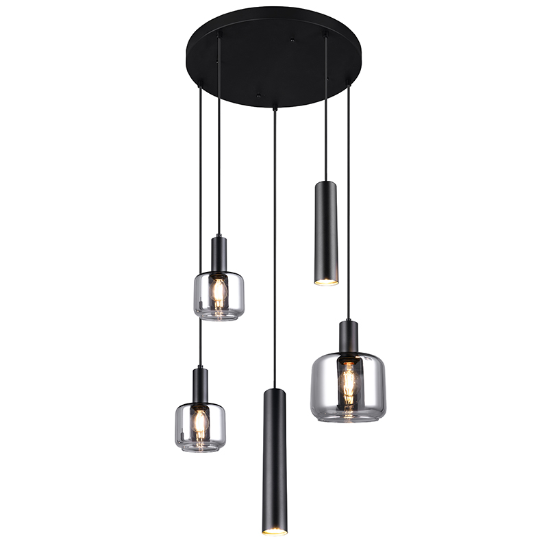 Suspension table à manger design noire, Lahcen
