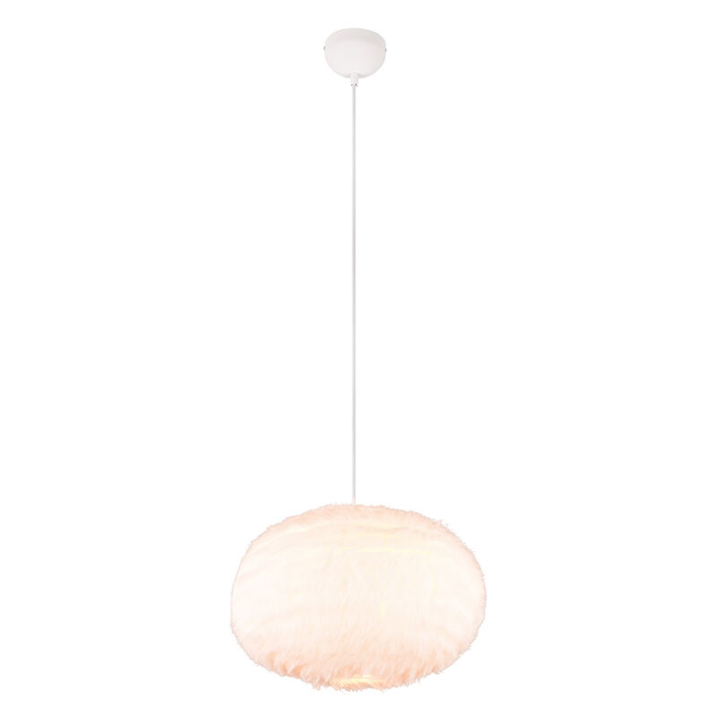 Suspension en tissu beige, Vijay