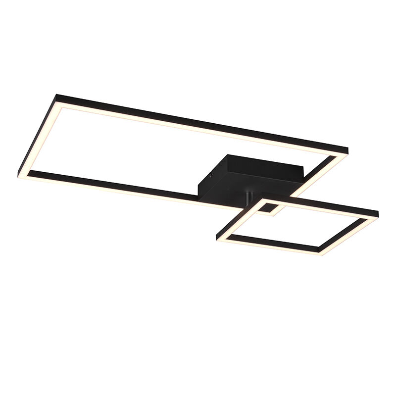 Lampe plafond moderne noire, Binc, 25W, 3000K LED