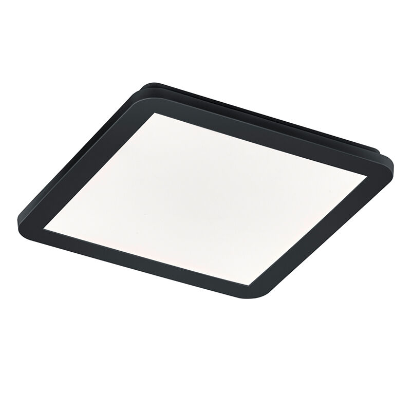 Plafonnier salle de bain moderne blanc, Gistrup, 18W, 3000K LED, IP44