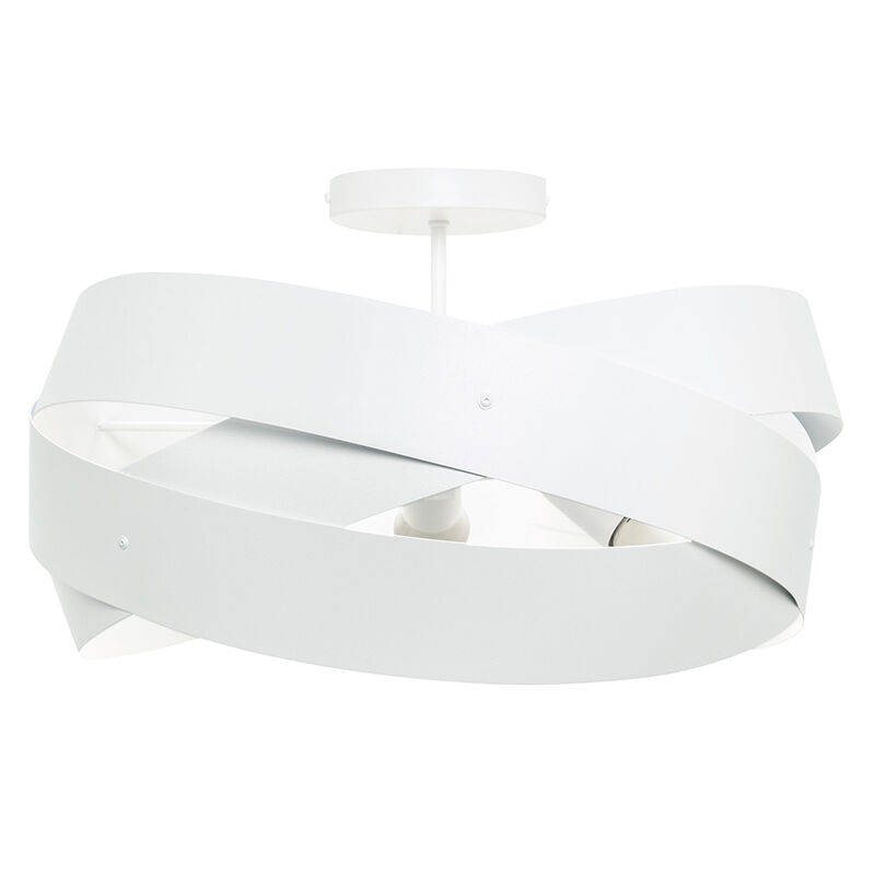 Plafonnier blanc moderne, Tanno