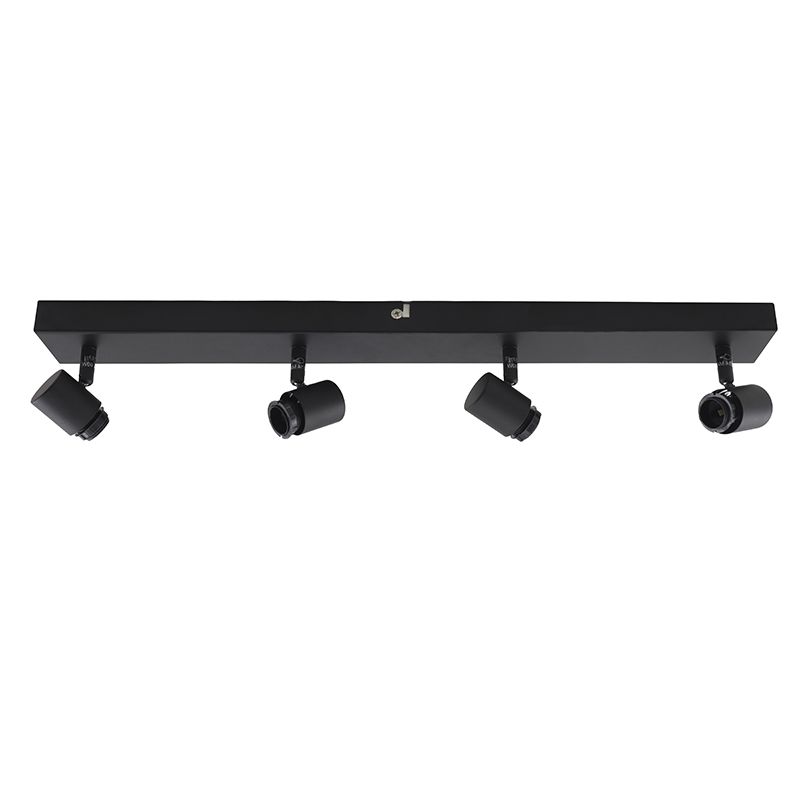 Pavillon cache fil noir en aluminium, Rika